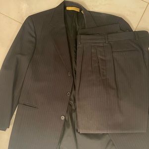 Mens Striped Suit